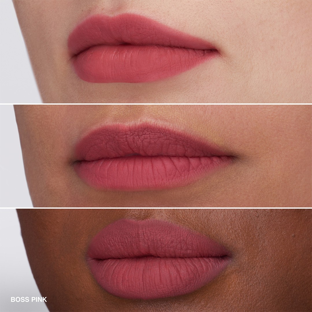 Помада для губ luxe cashmere matt Bobbi Brown, boss pink, вес 3.5 гр. — фото 3