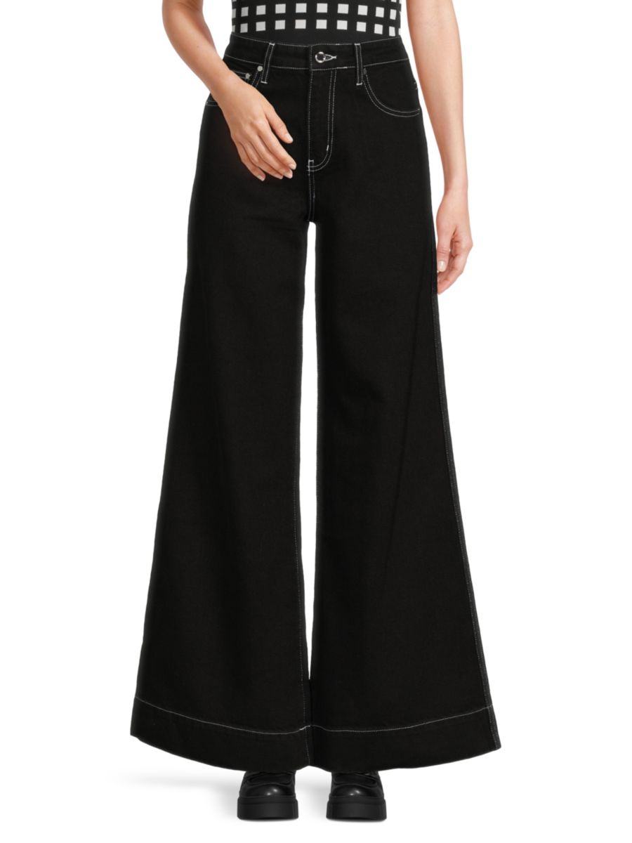 

Джинсы Coralie Dark Wash Wide Leg Derek Lam 10 Crosby, цвет Wooster