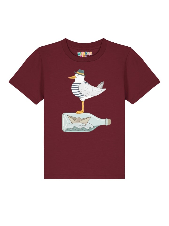 

Футболка wat Apparel, цвет weinrot