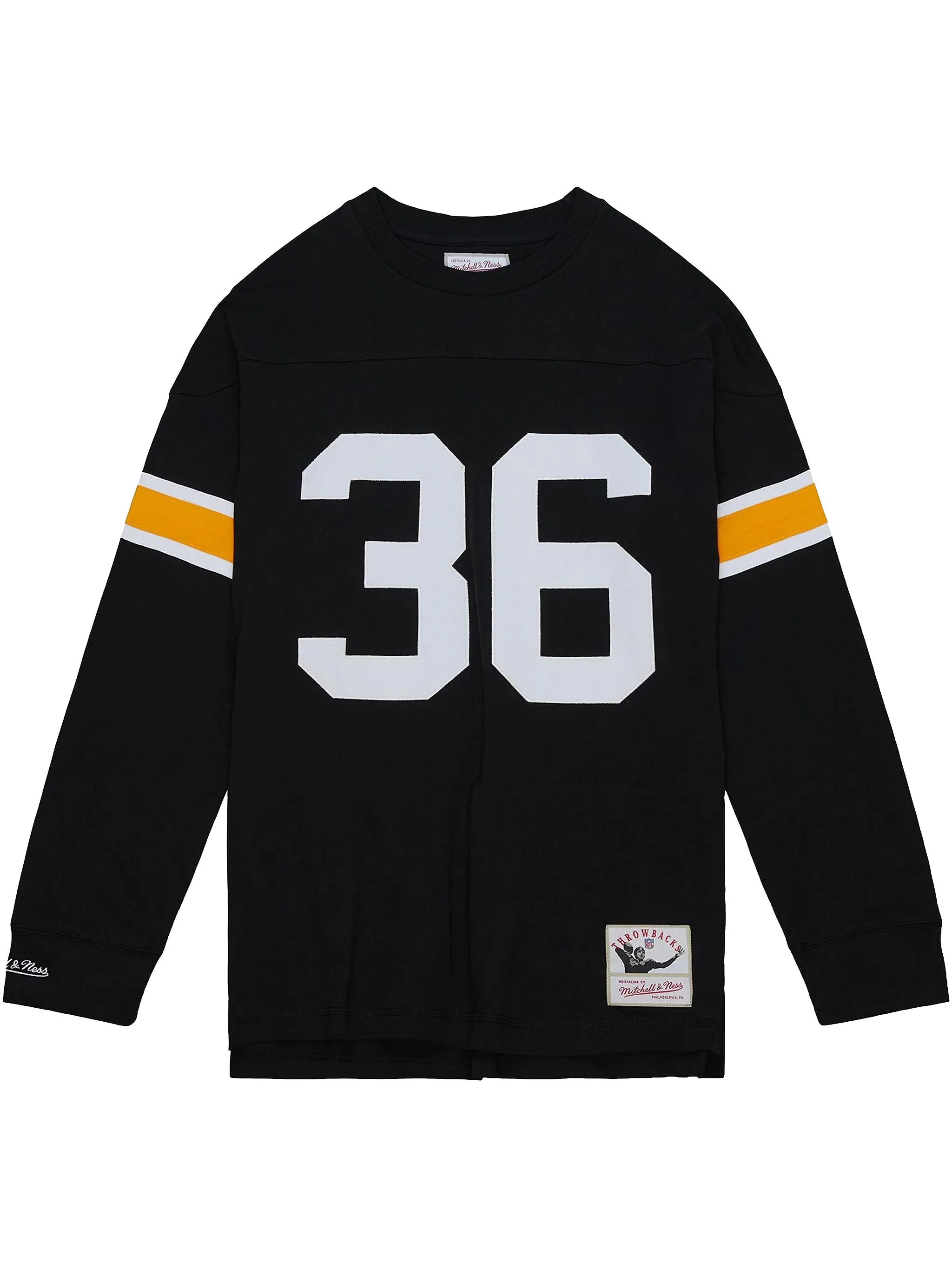

Футболка Jerome Bettis Pittsburgh Steelers Name & Number (1996 год) Mitchell & Ness, черный