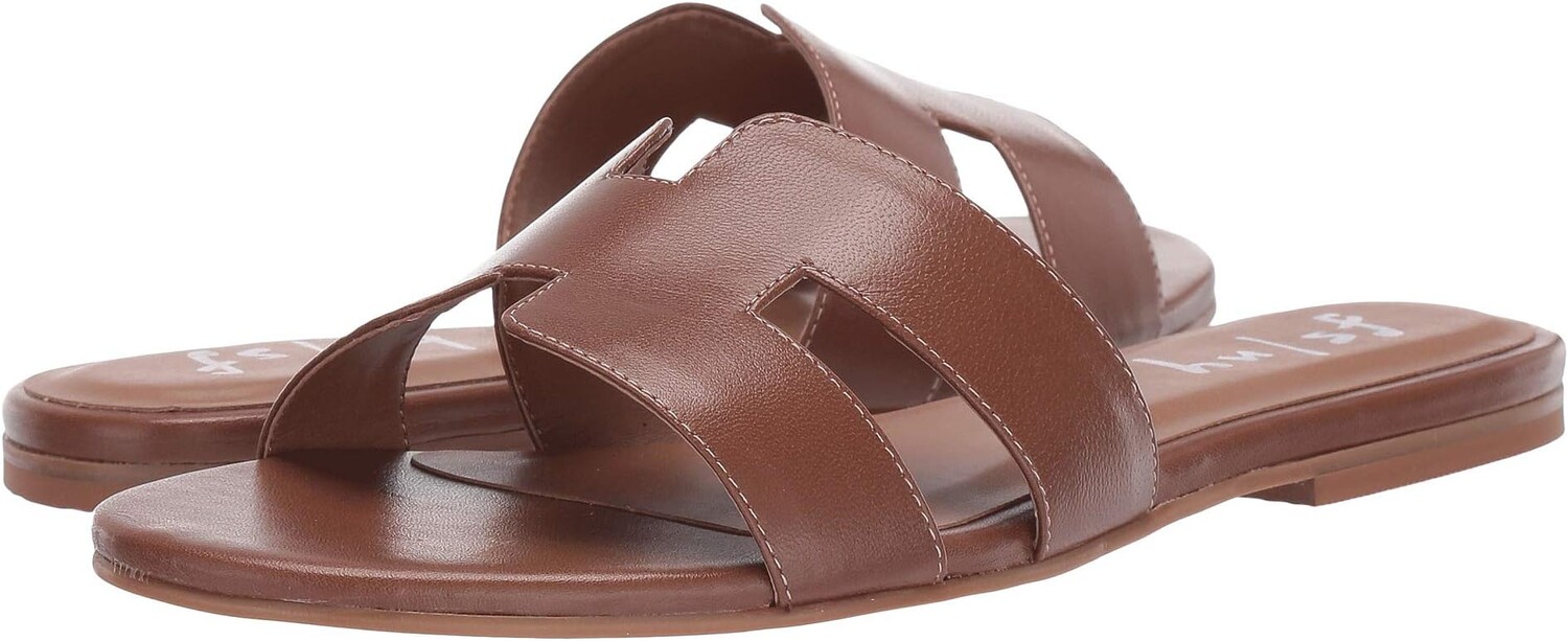 Сандалии на плоской подошве Alibi Sandal French Sole, цвет Cognac Leather