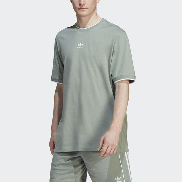 Футболка оригиналы rekive tee Adidas, зеленый — фото 2