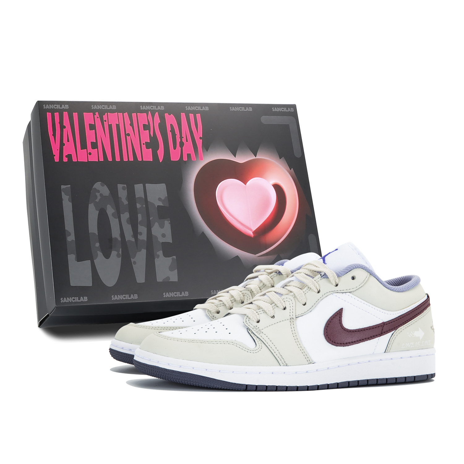 

Jordan Винтажные баскетбольные кроссовки Air 1 мужские низкие белые