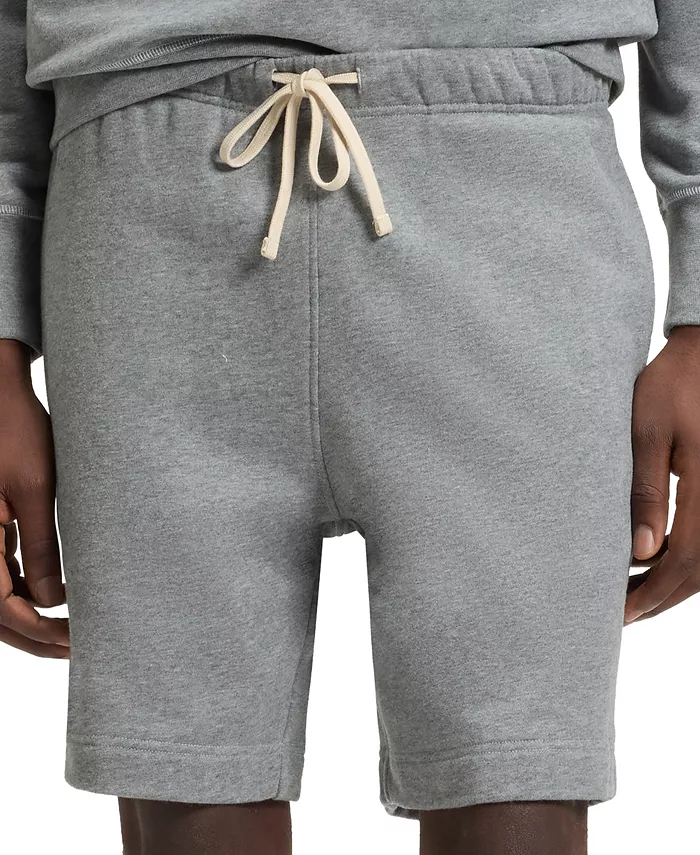 

Хлопковые махровые шорты оверсайз HUGO BOSS BECKHAM x BOSS для мужчин, серебряный