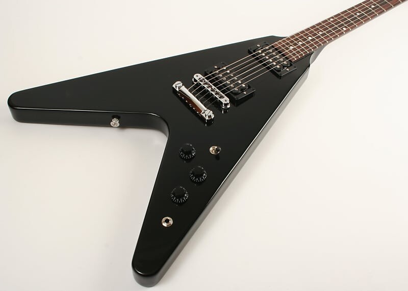 

Электрогитара Gibson 80's Flying V Ebony 213630353