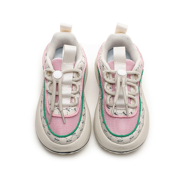 Кроссовки Babaya Kids Lifestyle Shoes Kids Low-top, бежевый — фото 4