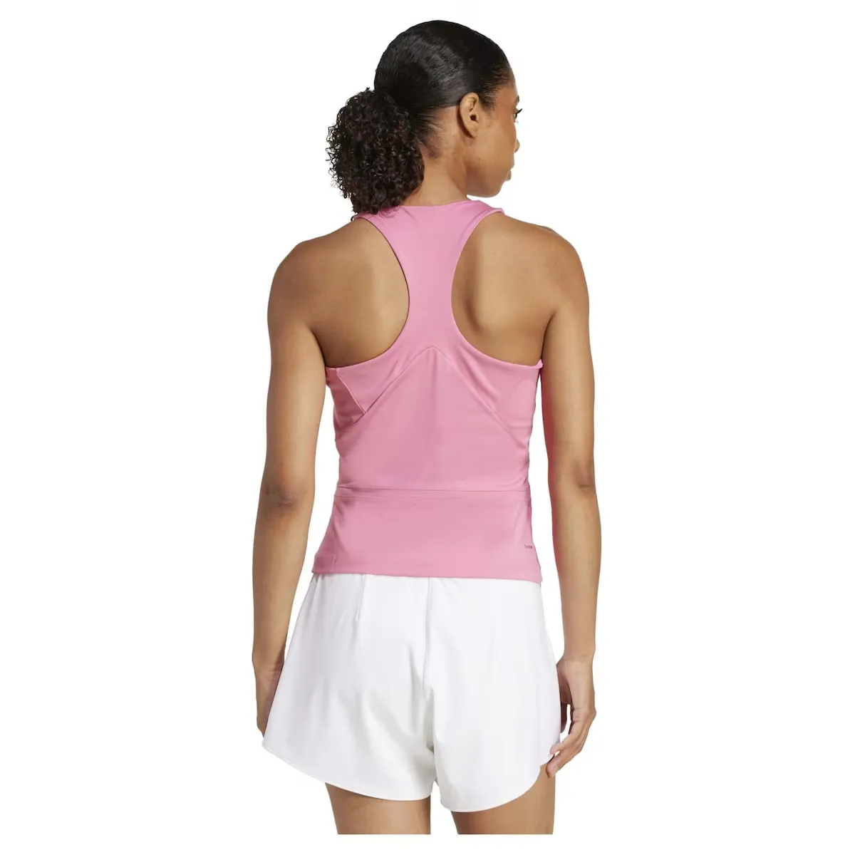Женская теннисная рубашка Y-TANK MIDI ADIDAS, цвет Rosa — фото 2