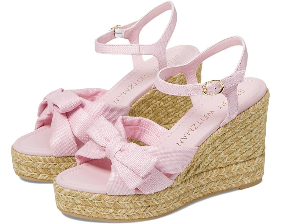 

Туфли Stuart Weitzman Sofia Espadrille Wedge, цвет Ballet