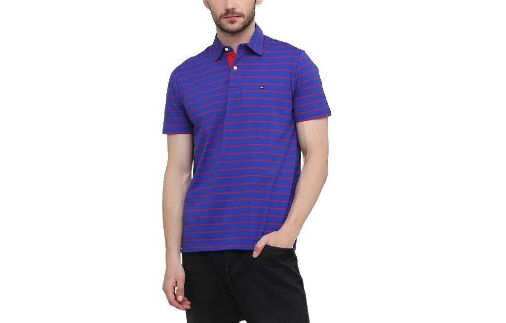

Мужская рубашка-поло Tommy Hilfiger, цвет Blue