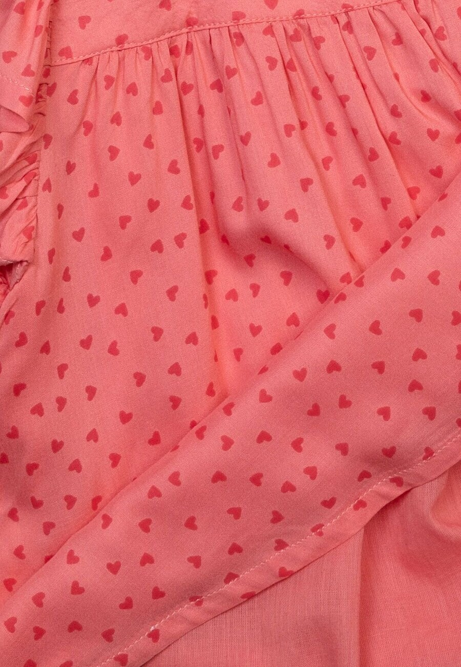 Блуза MINOTI Blouse, цвет Pink/Dark pink — фото 3