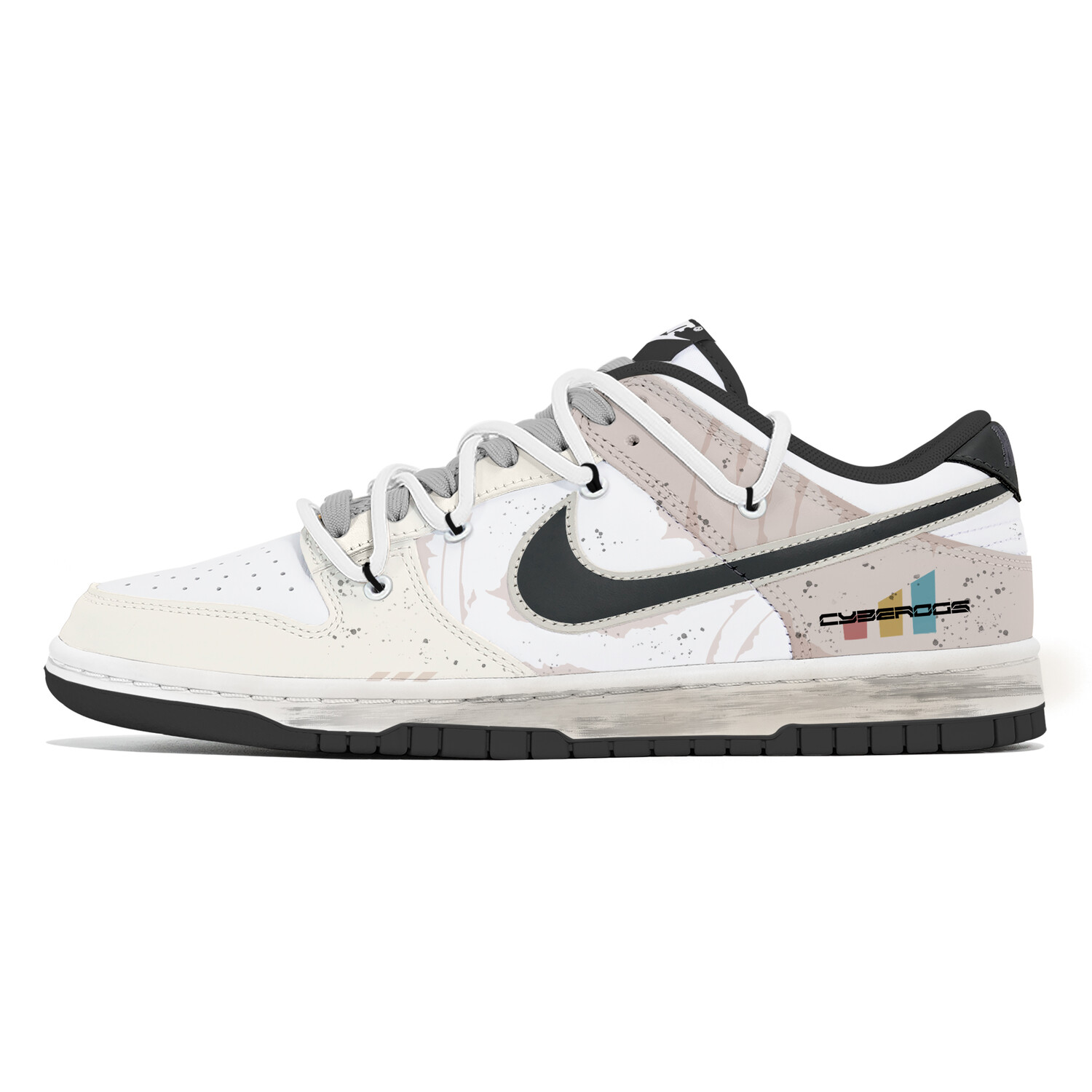 

Кроссовки Nike Dunk Skateboard Shoes Unisex Low-Top Black, Черный, Кроссовки Nike Dunk Skateboard Shoes Unisex Low-Top Black