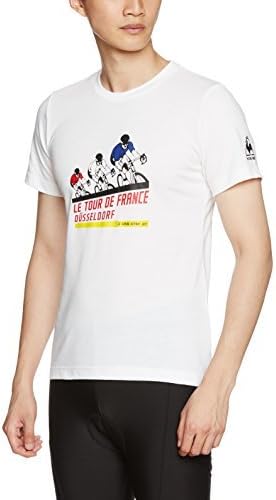 

Футболка Le Coq Sportif Tour de France Cycling Fanwear Tee No. 1 QL-0371TDF мужская, белый