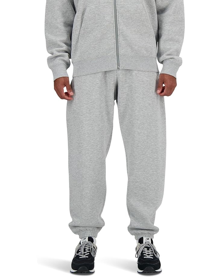 

Брюки New Balance Sport Essentials Fleece Joggers, цвет Athletic Grey
