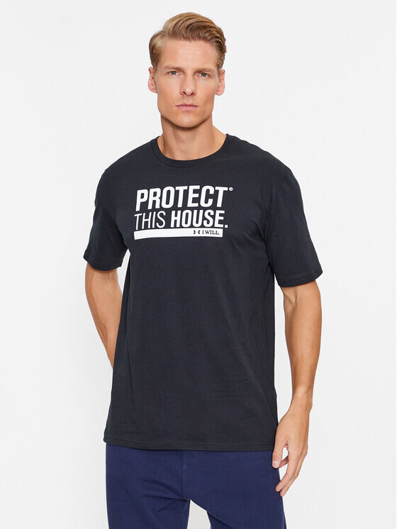 

Футболка свободного кроя Under Armour, черный