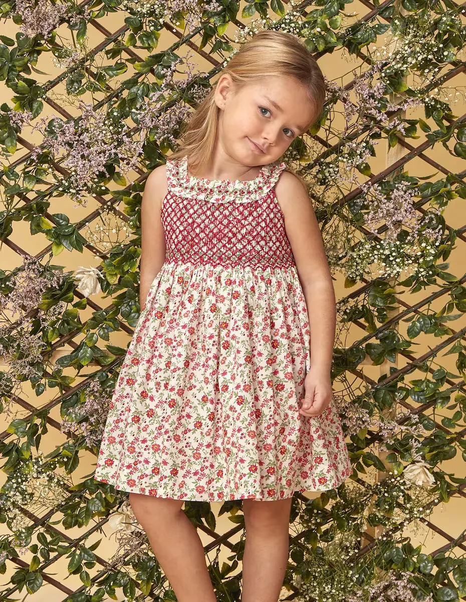 

Платье для девочки-цветочницы без рукавов Gocco, белый