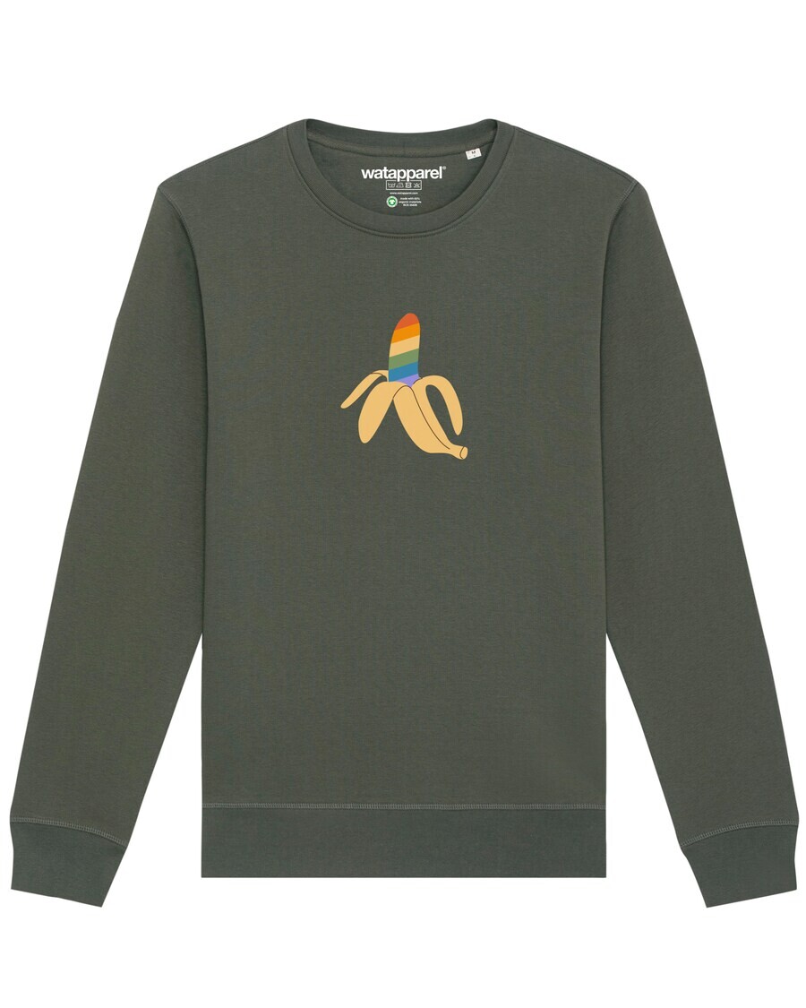 

Свитер Watapparel Sweatshirt Rainbow Banana, цвет khaki/dark green