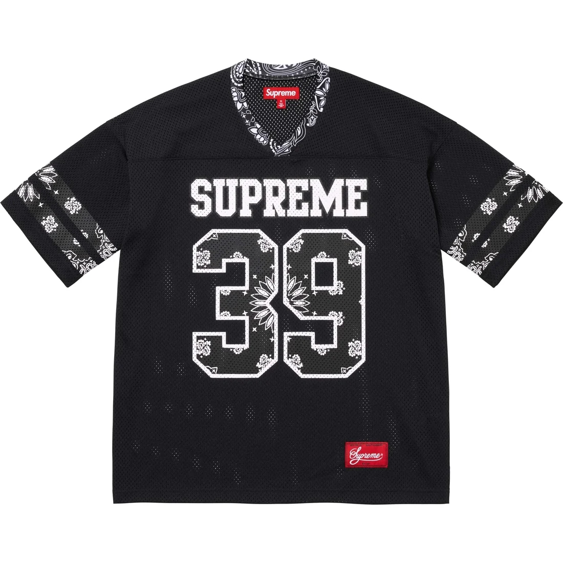 Футболка Bandana Football Jersey Supreme, белый — фото 3