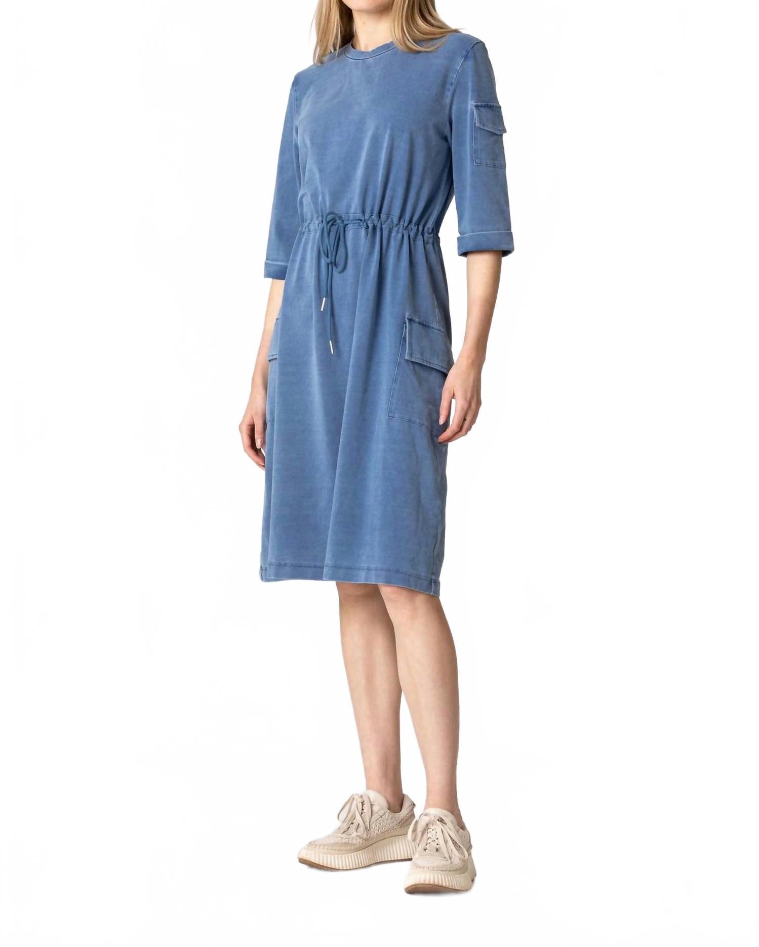 

Платье-рубашка Elara из денима Lunella, denim