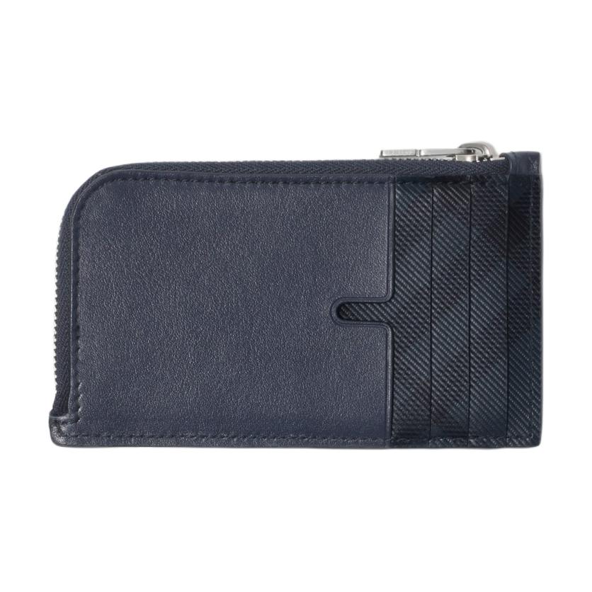 Burberry Кардхолдер из телячьей кожи мужской Midnight Blue — фото 2