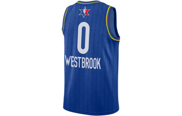 Майка Air Jordan NBA AllStar Edition Swingman Jersey Russell Westbrook NBA2020 Blue, синий — фото 2