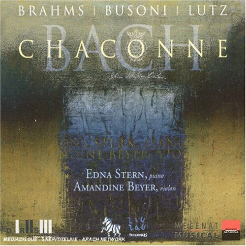 

CD диск Brahms / Busoni / Lutz / Bach / Stern / Beyer: Chaconne