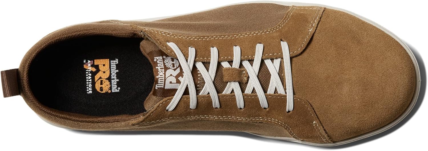 Timberland PRO мужские рабочие туфли Berkley Oxford с композитным защитным носком, Brown/Beige V1 — фото 2