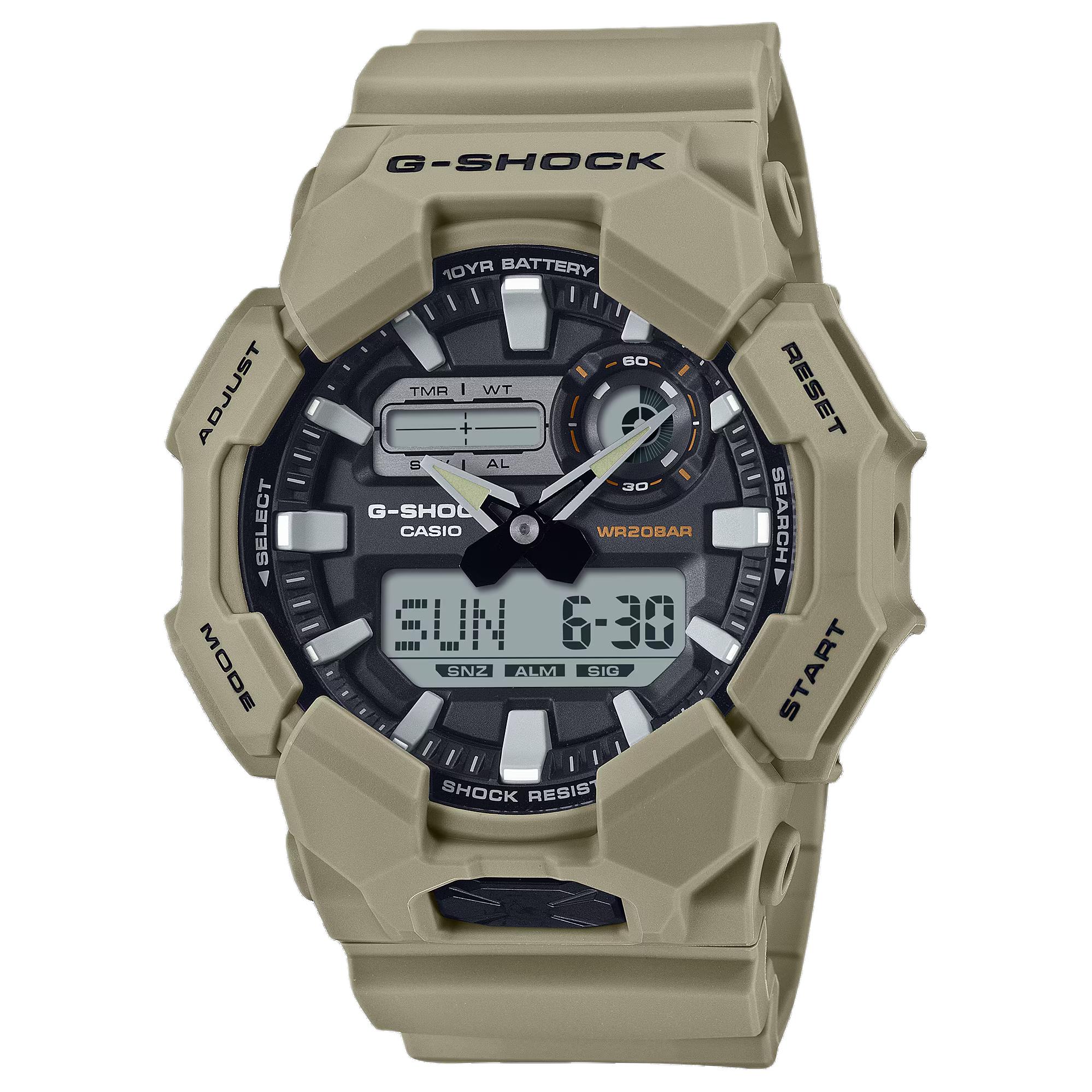 

CASIO Часы Men Gray Watch GA-010-5AJF, Gray Dial