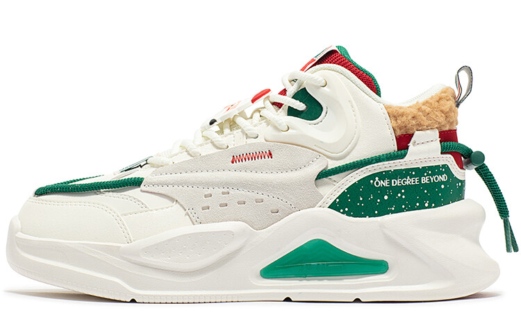

Женские низкие кроссовки для скейтбординга Jincheng Feather White/malachite 361°