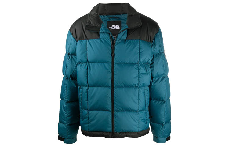 

Коллекция 1990 года, пуховик мужской, небесно-голубой The North Face, голубой
