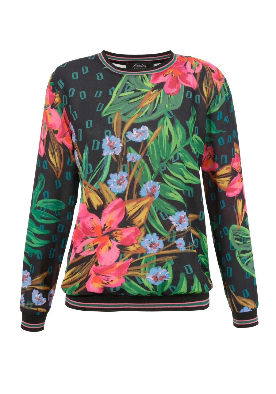 

Блузка Aniston SELECTED Blouse, черный