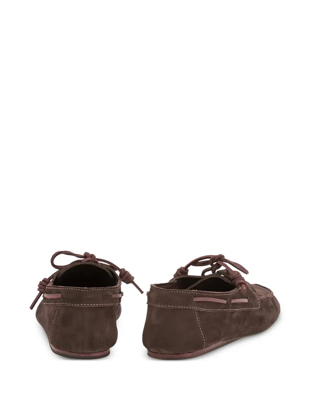 Лоферы Pliario на шнуровке Ancient Greek Sandals, коричневый — фото 3