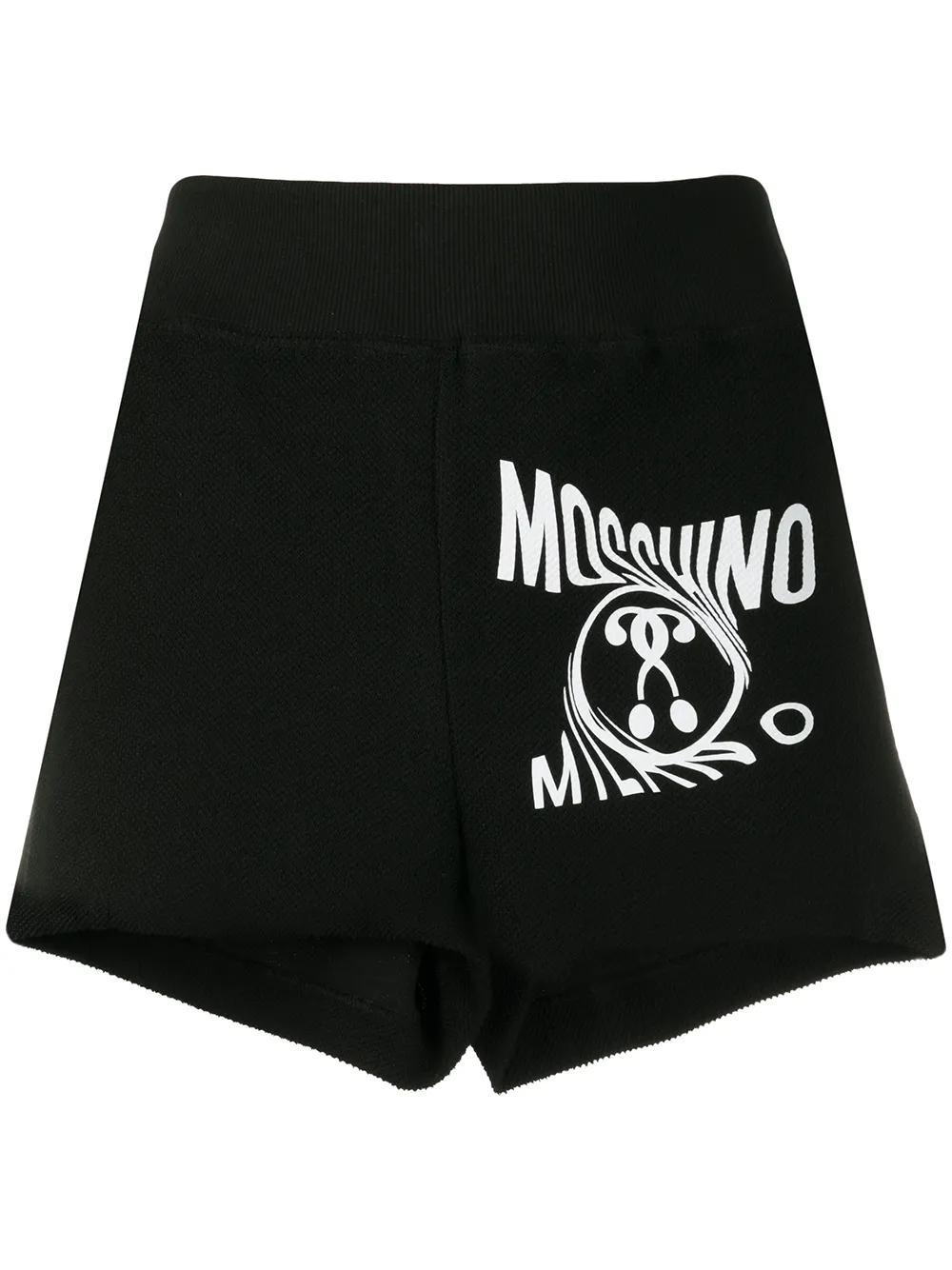

Шорты с логотипом Moschino, черный