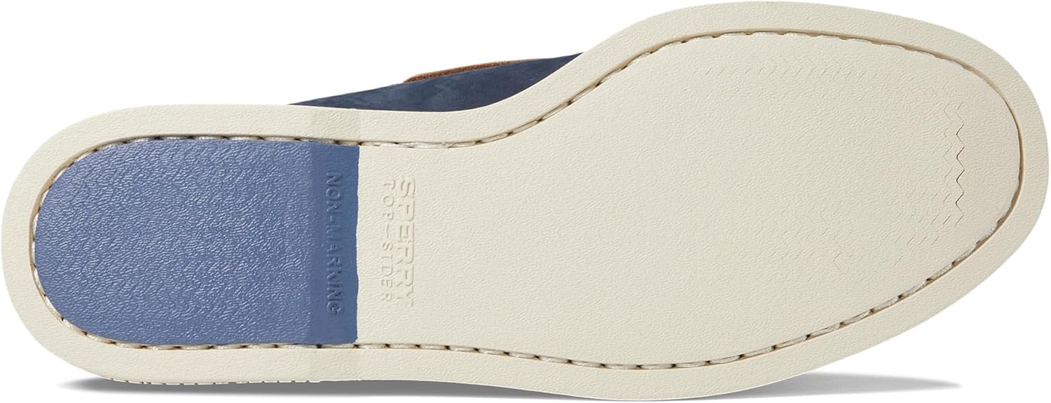 Мужские летние кроссовки Sperry Authentic Original с двумя окошками, темно-синий — фото 3