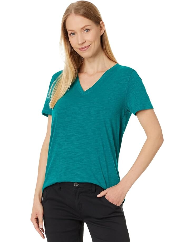 

Футболка tasc Performance ALLways V-Neck, нефритовый