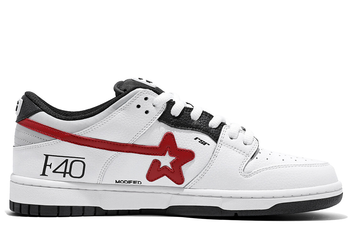 Кроссовки RIPSTAR SKBD SC Skateboarding Shoes Unisex Low-top Red, цвет F40 — фото 2