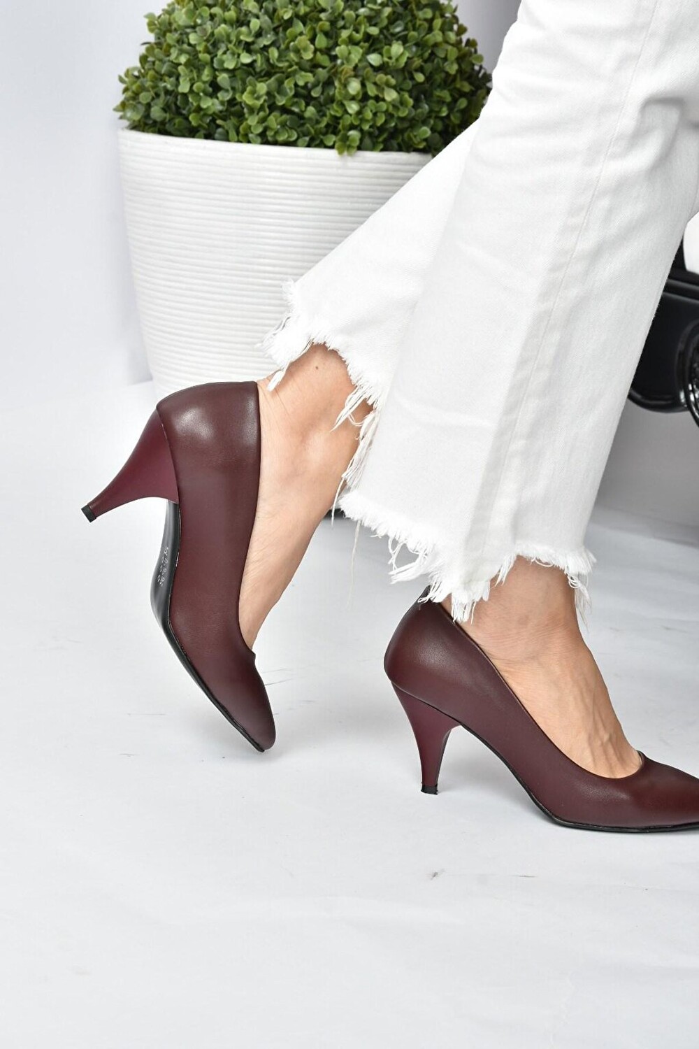 

Бордовые женские туфли на каблуке A922151109 Fox Shoes, Красный, Бордовые женские туфли на каблуке A922151109 Fox Shoes