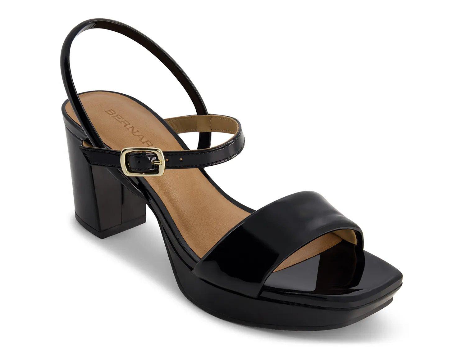 Сандалии Bernardo Canto Platform Sandal, черный