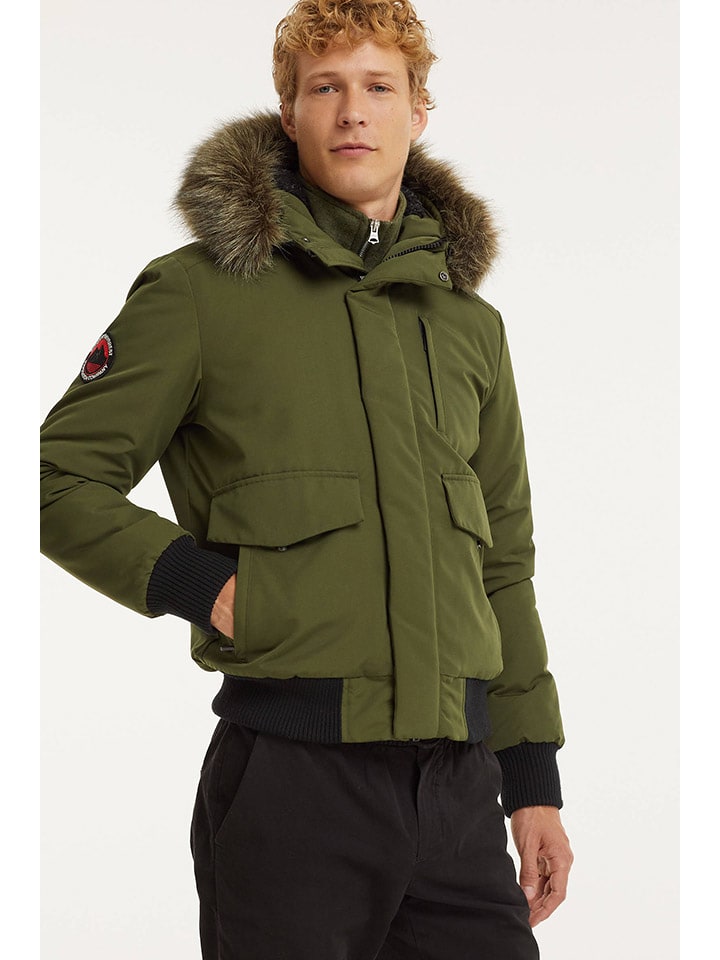 

Superdry Куртка переходного стиля цвета хаки