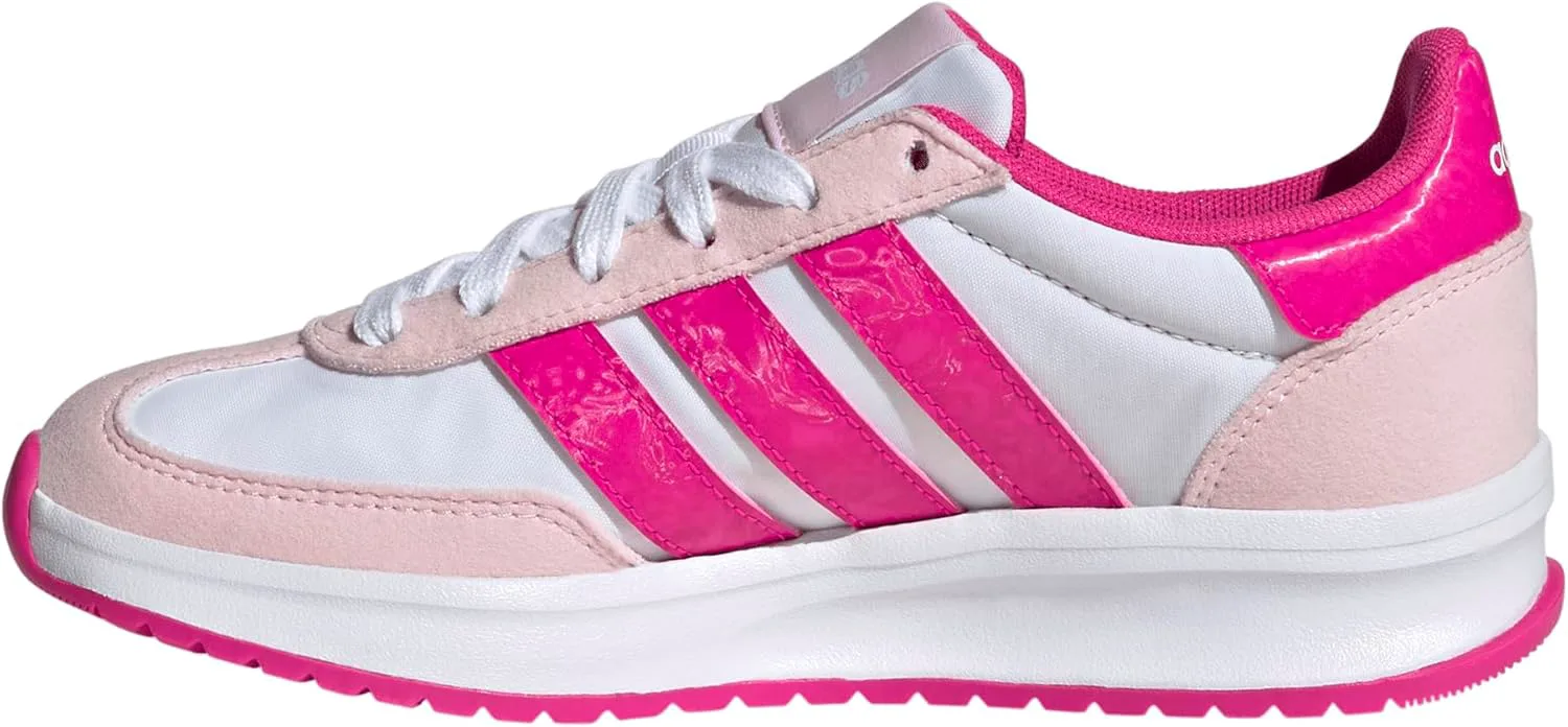 Adidas детские кроссовки Unisex Run 70s 2.0, белый/розовый