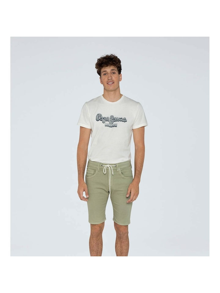 

Тканевые шорты Pepe Jeans, зеленый
