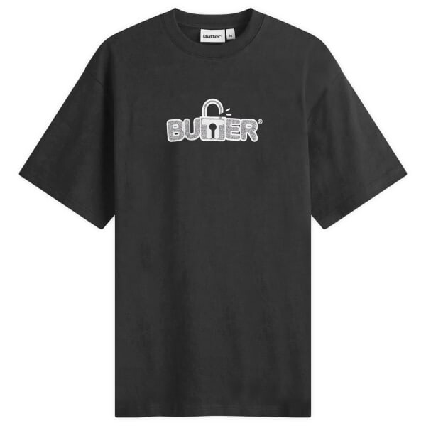 

Футболка с замком Butter Goods, черный