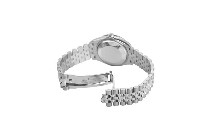 

Автоматический механический хронометр для женщин Log Series, 31 мм, розовый циферблат, корпус из стали Oystersteel, браслет из стали Oystersteel ROLEX