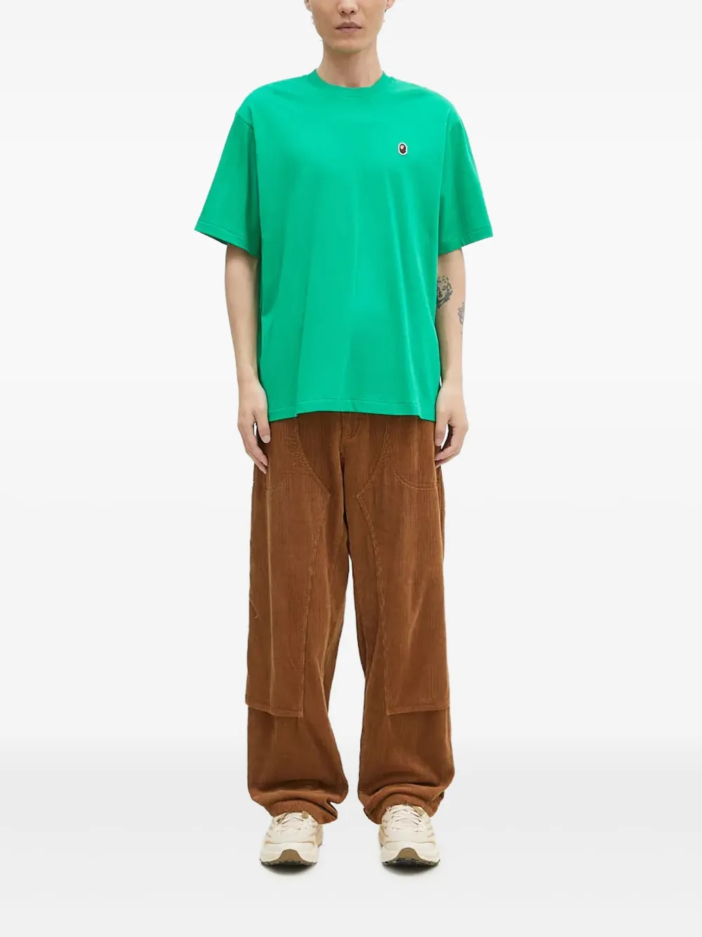 

Футболка с логотипом A BATHING APE, зеленый