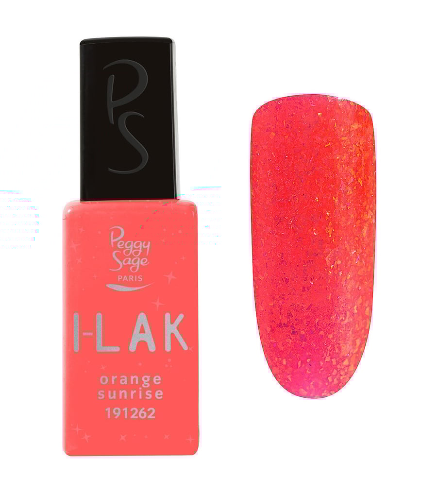 

Гибридный лак для ногтей I-LAK Orange Sunrise 11 мл Peggy Sage