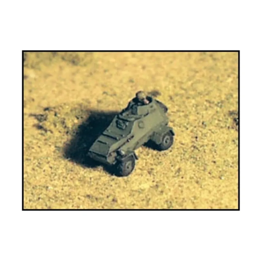 

БА-64, WWII Micro Armour - Russia - Softskins, ARV's, Armored Cars and Towed Guns (1:285)