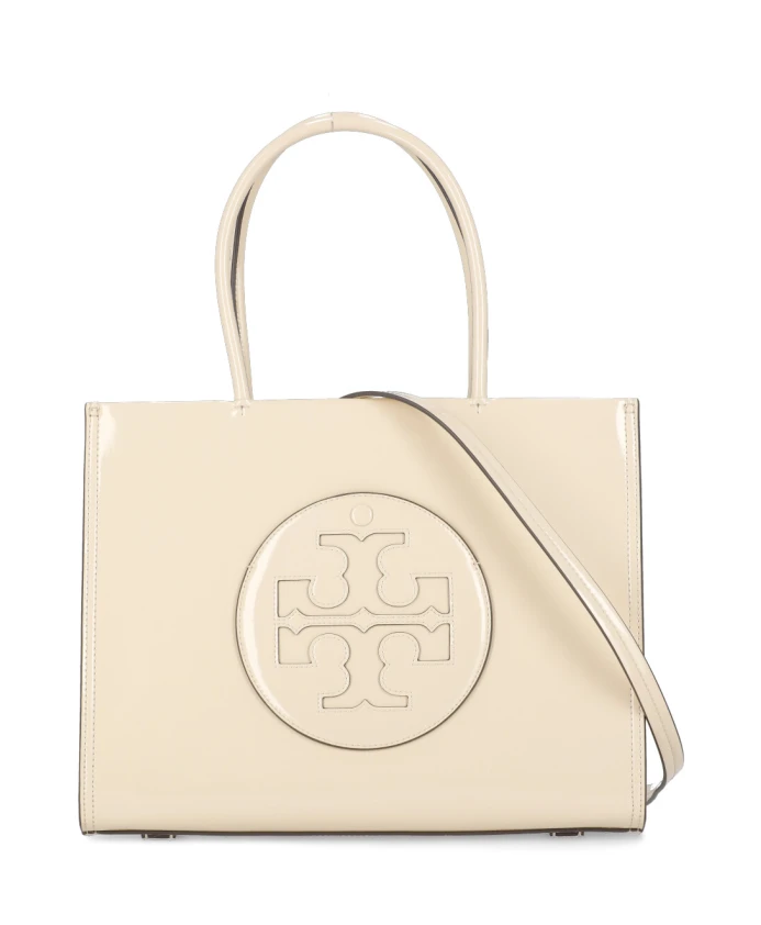 

Сумка из искусственной кожи с ручками. Tory Burch, бежевый