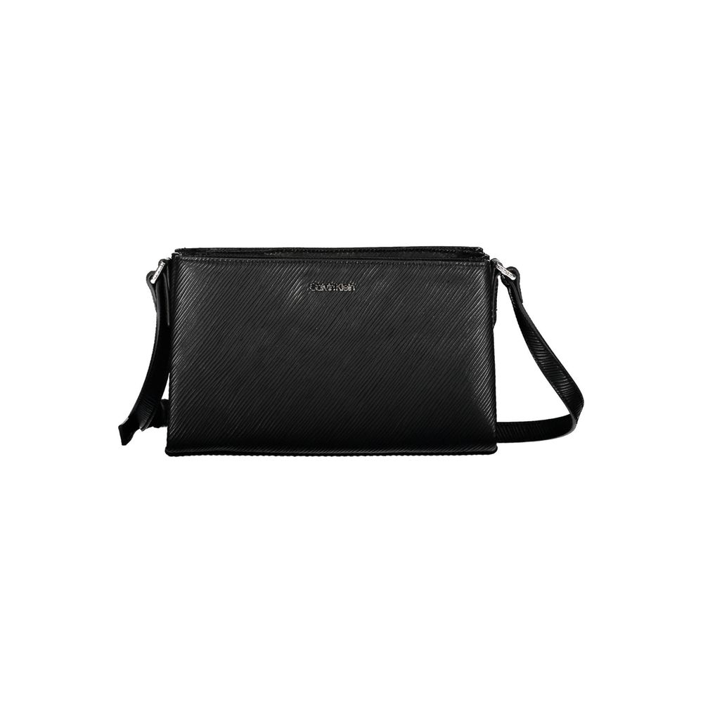 

Черная сумка из полиэстера Calvin Klein, черный
