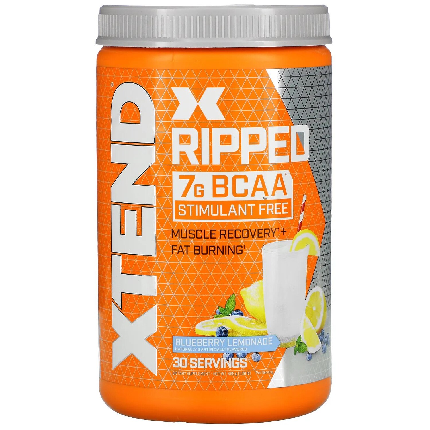 

Xtend Ripped 7 г аминокислот с разветвленными цепями со вкусом черничного лимонада 495 г (1,09 фунта)