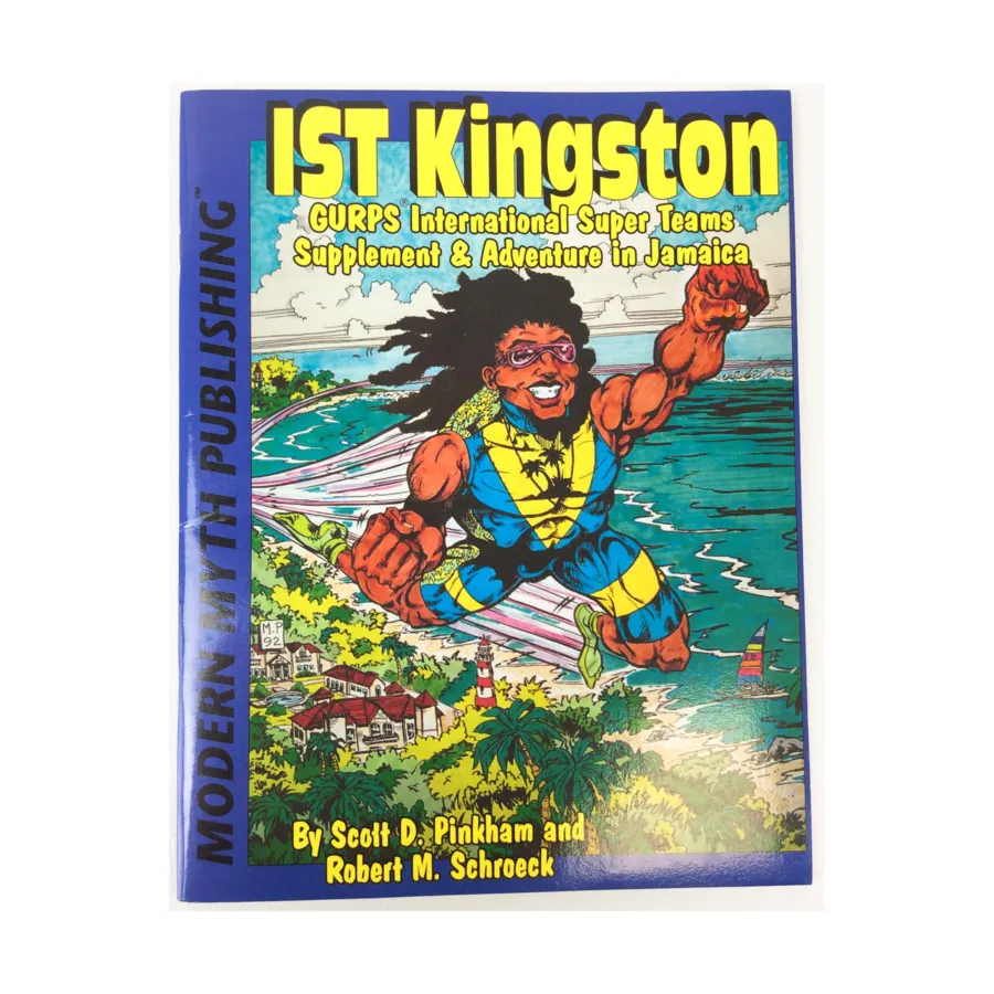 

IST Kingston, GURPS (Modern Myth Publishing), мягкая обложка