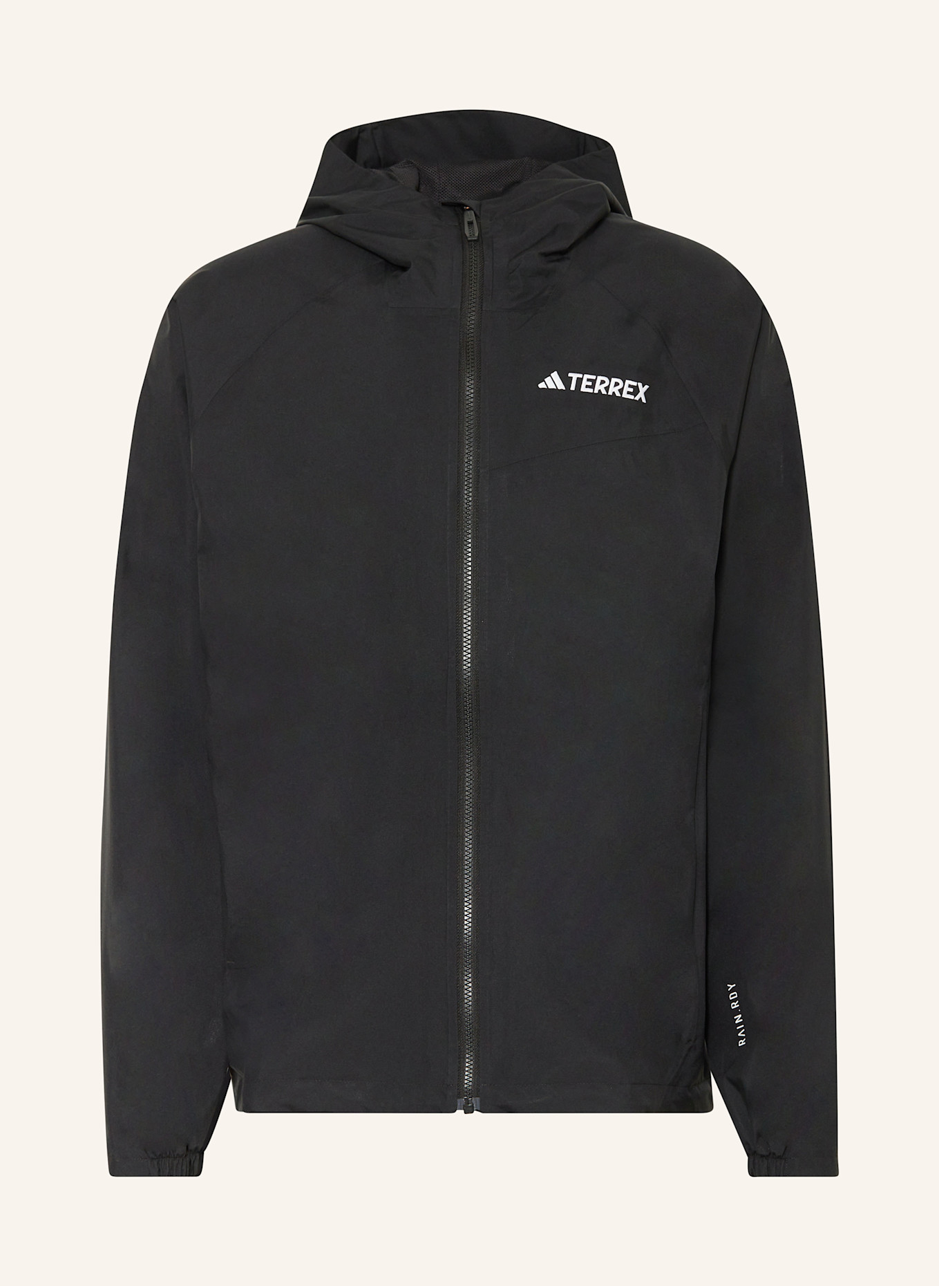 

Дождевик terrex multi 2l rain.rdy Adidas Terrex, черный